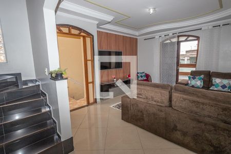 Sala de casa à venda com 6 quartos, 550m² em Conceição, Diadema