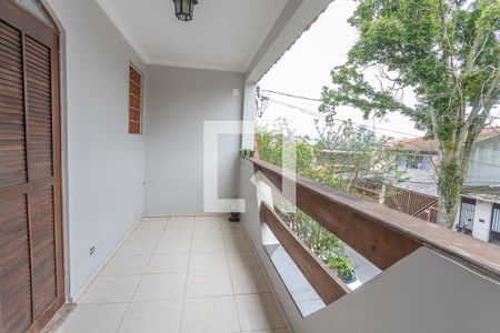 Varanda da sala de casa à venda com 6 quartos, 550m² em Conceição, Diadema