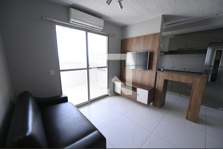 Sala de apartamento para alugar com 2 quartos, 60m² em Jardim Ipê, Goiânia