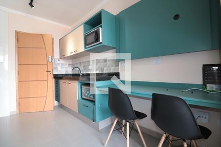 Sala/Cozinha de kitnet/studio para alugar com 1 quarto, 38m² em Vila Regente Feijó, São Paulo