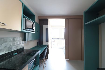 Sala/Cozinha de kitnet/studio para alugar com 1 quarto, 38m² em Vila Regente Feijó, São Paulo