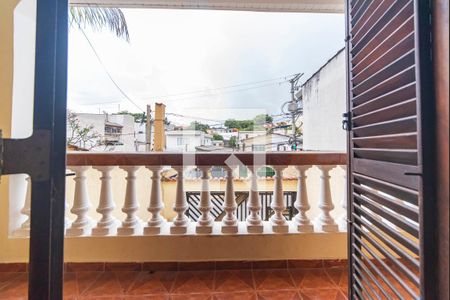 Varanda da Sala  de casa para alugar com 4 quartos, 276m² em Vila Luzita, Santo André