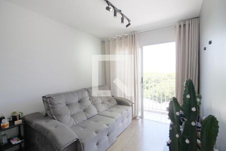 Sala de apartamento para alugar com 2 quartos, 53m² em Vivendas do Lago, Sorocaba