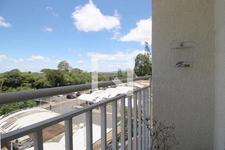 Varanda da Sala de apartamento para alugar com 2 quartos, 53m² em Vivendas do Lago, Sorocaba