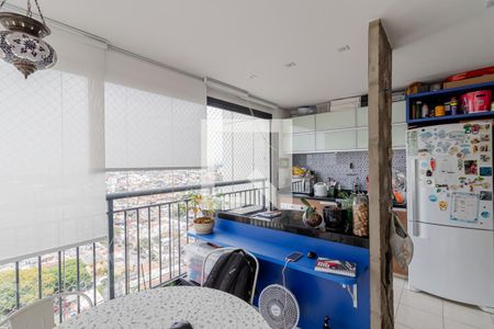 Varanda gourmet de apartamento à venda com 2 quartos, 65m² em Sacomã, São Paulo