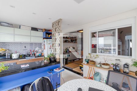 Varanda gourmet de apartamento à venda com 2 quartos, 65m² em Sacomã, São Paulo