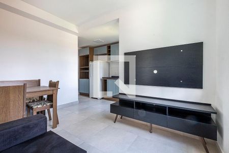 Sala/Cozinha de apartamento para alugar com 1 quarto, 24m² em Pinheiros, São Paulo