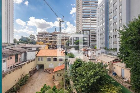 Sala/Cozinha - Vista de kitnet/studio para alugar com 1 quarto, 24m² em Pinheiros, São Paulo