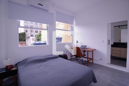 Quarto Suite de apartamento à venda com 2 quartos, 65m² em Humaitá, Rio de Janeiro
