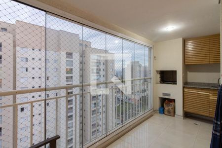 Varanda Gourmet de apartamento à venda com 3 quartos, 115m² em Vila Santo Antônio, Guarulhos