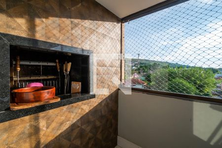 Varanda de apartamento à venda com 3 quartos, 90m² em Nonoai, Porto Alegre