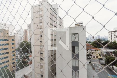 Sala Vista 1 de apartamento para alugar com 3 quartos, 117m² em Perdizes, São Paulo