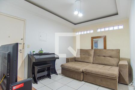 Sala de apartamento à venda com 2 quartos, 63m² em Campestre, Santo André