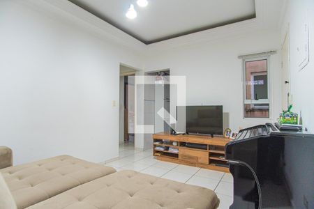 Sala de apartamento à venda com 2 quartos, 63m² em Campestre, Santo André