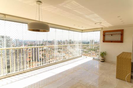 Varanda de apartamento para alugar com 3 quartos, 134m² em Vila Regente Feijó, São Paulo