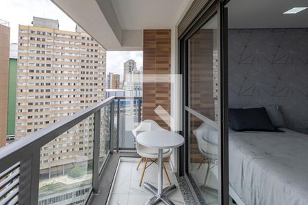 Studio para alugar com 25m², 1 quarto e sem vaga Studio para alugar com 25m², 1 quarto e sem vagaStudio - Varanda