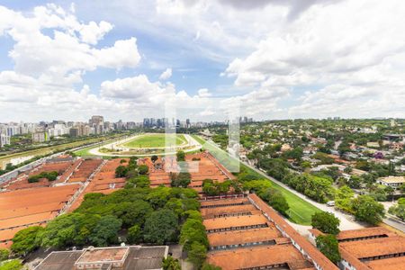 Vista da Varanda de kitnet/studio à venda com 1 quarto, 38m² em Pinheiros, São Paulo