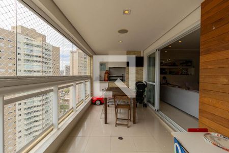 Varanda gourmet de apartamento à venda com 3 quartos, 135m² em Jardim Vila Mariana, São Paulo