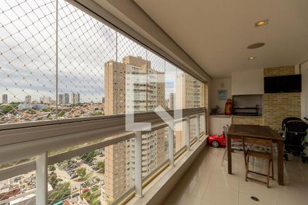 Varanda gourmet de apartamento à venda com 3 quartos, 135m² em Jardim Vila Mariana, São Paulo