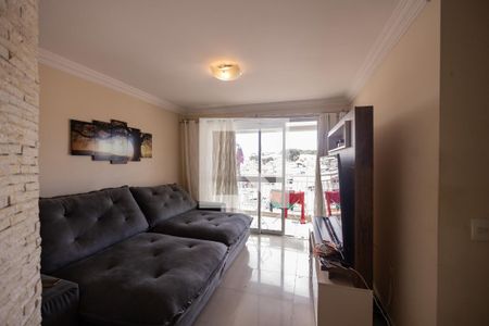 Sala de apartamento à venda com 3 quartos, 82m² em Parque Maria Luiza, São Paulo