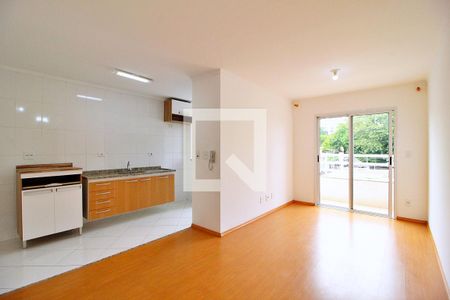 Sala/Cozinha de apartamento para alugar com 2 quartos, 60m² em Jardim, Santo André