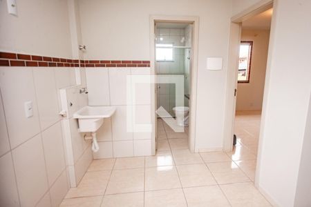 Cozinha e Área de Serviço de apartamento para alugar com 1 quarto, 33m² em Capoeiras, Florianópolis