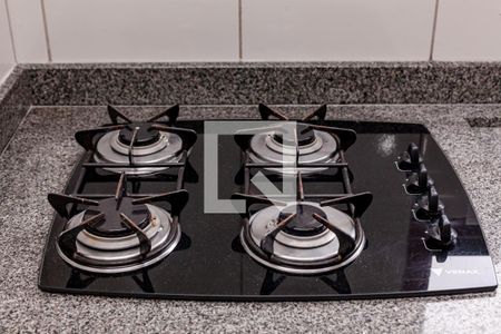 Detalhe da cozinha de apartamento para alugar com 1 quarto, 33m² em Capoeiras, Florianópolis