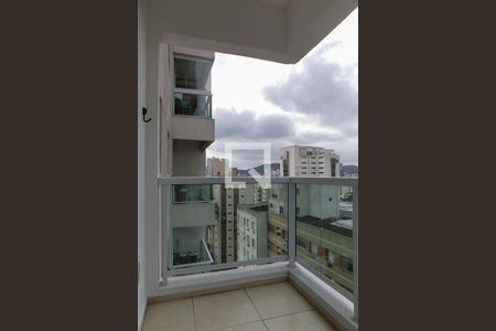 Sacada de apartamento para alugar com 1 quarto, 49m² em Boqueirão, Santos