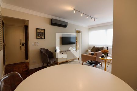 Sala  de apartamento para alugar com 2 quartos, 75m² em Brooklin Paulista, São Paulo