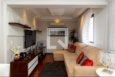 Sala de TV de apartamento para alugar com 4 quartos, 137m² em Jardim Anália Franco, São Paulo