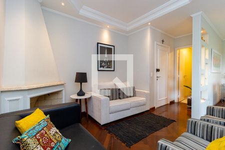 Sala de Estar de apartamento para alugar com 4 quartos, 137m² em Jardim Anália Franco, São Paulo