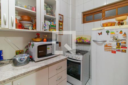 Cozinha de apartamento à venda com 1 quarto, 30m² em Centro Histórico, Porto Alegre