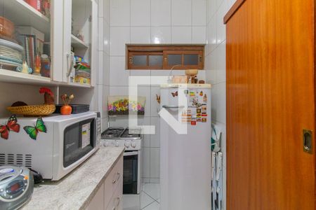 Cozinha de apartamento à venda com 1 quarto, 30m² em Centro Histórico, Porto Alegre