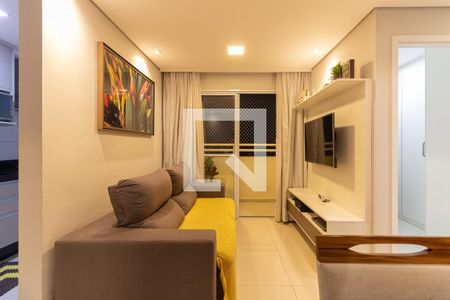 Sala de apartamento à venda com 2 quartos, 46m² em Parque Fongaro, São Paulo