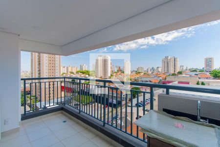 Varanda da Sala de apartamento para alugar com 2 quartos, 65m² em Vila Prudente, São Paulo