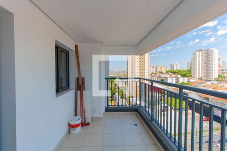 Varanda da Sala de apartamento para alugar com 2 quartos, 65m² em Vila Prudente, São Paulo