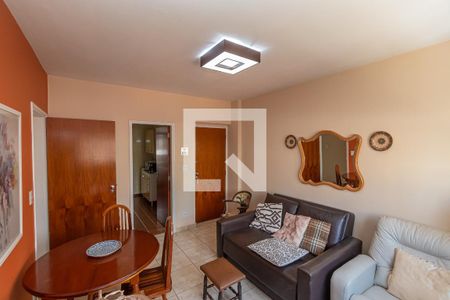 Sala de Estar/Jantar de apartamento à venda com 2 quartos, 58m² em Conceicao, Campinas