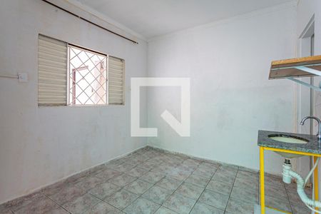 Quarto / Cozinha de kitnet/studio para alugar com 1 quarto, 14m² em Vila Bela Vista, Santo André