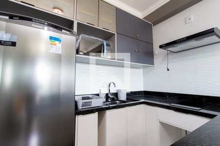 Cozinha - Armários de kitnet/studio para alugar com 1 quarto, 40m² em Batel, Curitiba