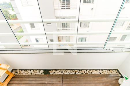 Varanda da Sala de apartamento para alugar com 2 quartos, 58m² em Chácara Agrindus, Taboão da Serra