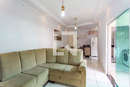 Sala de apartamento à venda com 2 quartos, 50m² em Vila Pires, Santo André