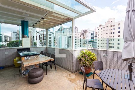 Cobertura Gourmet de apartamento à venda com 2 quartos, 130m² em Santo Antônio, Belo Horizonte