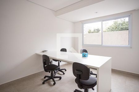 Área comum - Home office de apartamento para alugar com 1 quarto, 35m² em Vila Osasco, Osasco