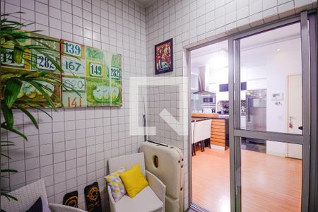 Varanda de apartamento à venda com 2 quartos, 69m² em Jardim São Savério, São Paulo