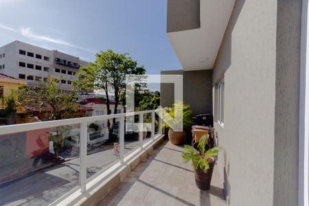 Varanda  de casa à venda com 3 quartos, 150m² em Jardim, Santo André