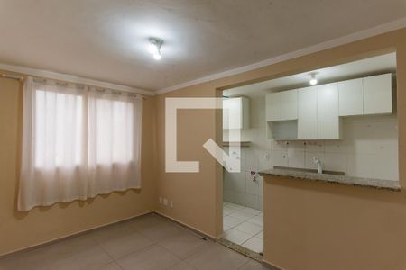 Sala/Cozinha de apartamento para alugar com 2 quartos, 48m² em Vila Campos Sales, Campinas