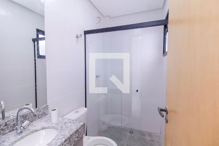Banheiro de kitnet/studio para alugar com 1 quarto, 32m² em Parque da Vila Prudente, São Paulo