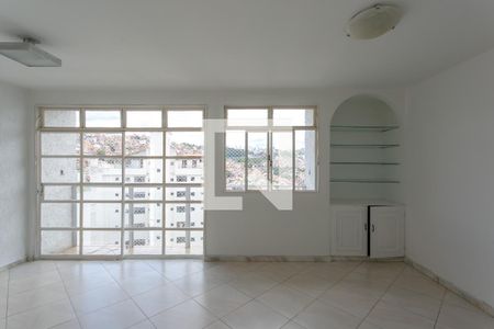 Sala de apartamento à venda com 3 quartos, 108m² em Santo Antônio, Belo Horizonte