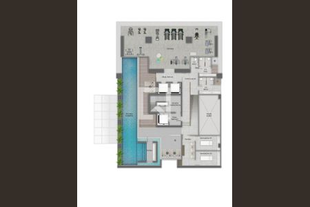 Apartamento à venda com 4 quartos, 478m² em Vila da Serra, Nova Lima