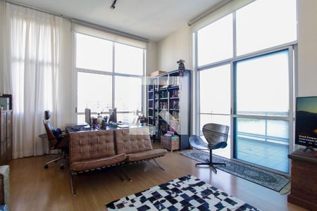 Sala de apartamento à venda com 1 quarto, 136m² em Barra da Tijuca, Rio de Janeiro